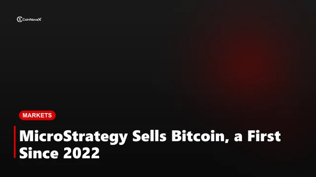 MicroStrategy Discloses Its First Bitcoin Sale Since 2022