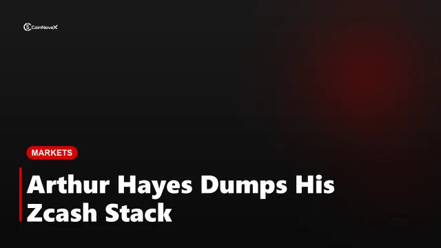 Arthur Hayes Fully Liquidates His Zcash Position