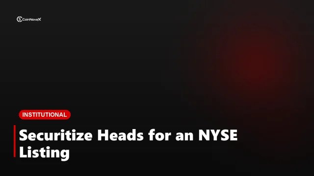 BlackRock Backed Securitize Prepares to Go Public on the NYSE