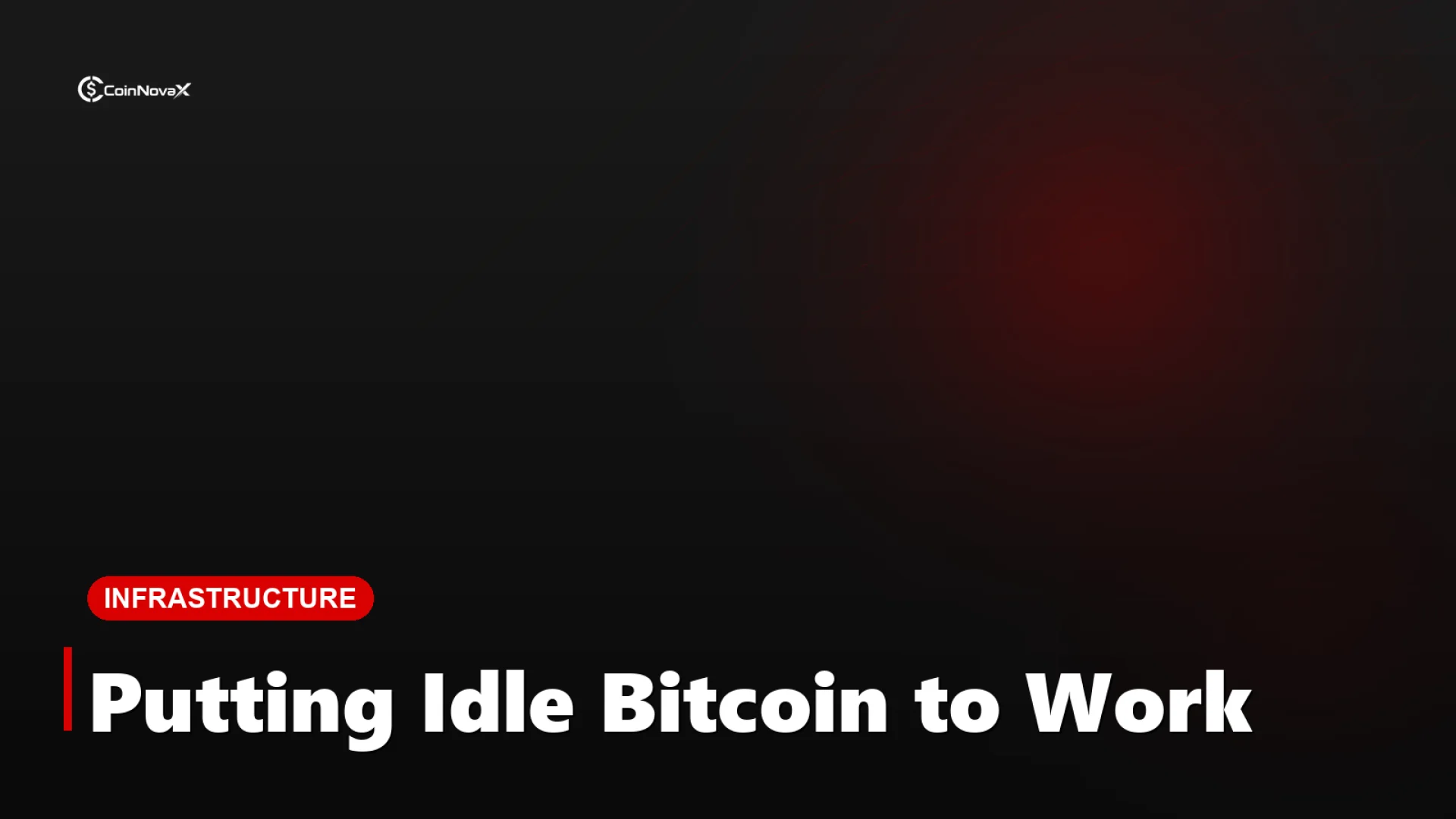 A glowing Bitcoin coin connected by bridges to smart contract nodes, illustrating BTC moving into DeFi networks