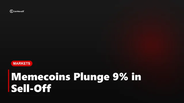 Dogecoin and Shiba Inu Tumble 9% as Memecoins Lead Losses